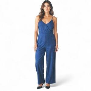 Laundry by Shelli Segal Los Angeles Women’s Size 4 Navy Blue Jumpsuit